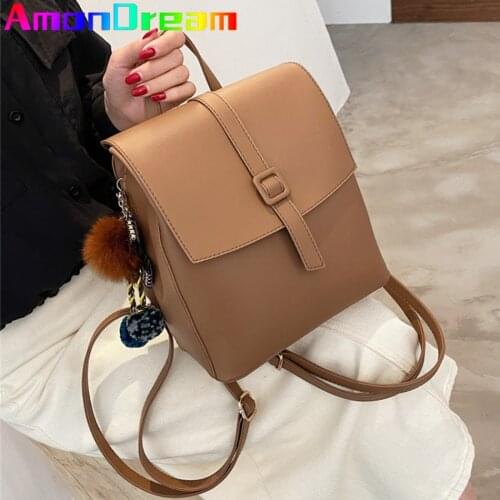 Fashion Women Backpack Students School Bags Teenager Girl Class Book Backbag Female Bagpack Lady Shoulder Messenger Travel Sac