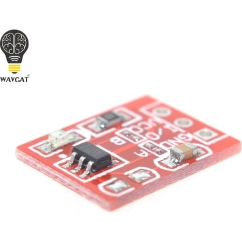 5PCS TTP223 Touch Key Switch Module Touching Button Self-Locking/No-Locking Capacitive Switches Single Channel Reconstruction