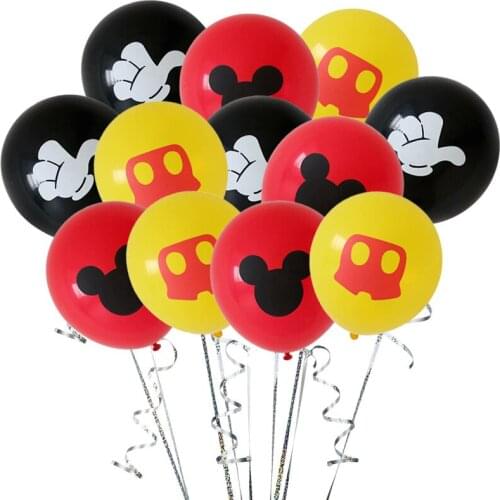 Mouse Ballons Banner Birthday Party Decoration For Kids Gift Theme Baby Shower Wedding Party Decoration Supplies