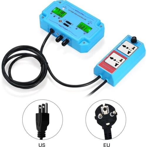 Professional 3 in 1 pH/ORP/TEMP Controller Water Quality Detector Replaceable Electrode BNC Type Probe Water Quality Tester