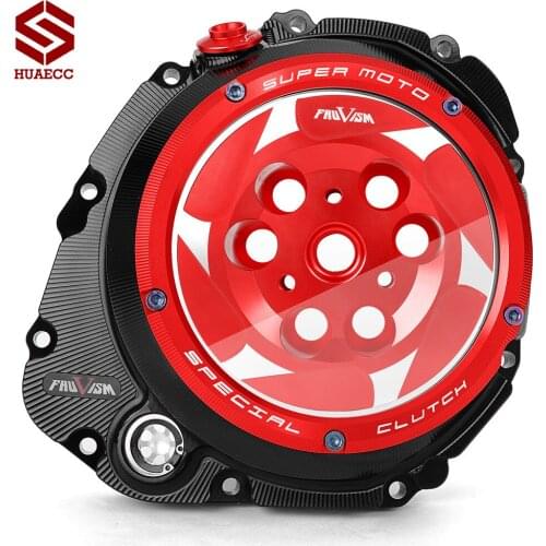 Clear Clutch Cover Engine Spring Retainer R Guard for Suzuki GSXR1000 GSX-R1000 07-08 GSXS1000 GSXS1000F 18-21 Pressure Plate