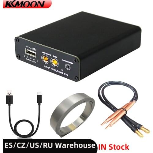 DIY Mini Spot Welder 5 Gears Adjustable Portable Handheld Spot Welding Machine Fast Charge Lithium Battery with Spot Welding Pen