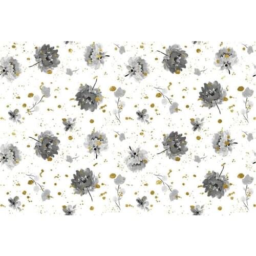 Natural Plant Party Photography Backdrop Black Rose Baby Shower Room Decor Photo Booth Studio Prop