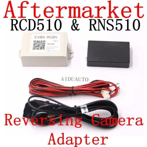 AV decoder video Converter Box CVBS-RGBS RCD510 RNS510 RNS315 Rear view Av Camera Converter Adapter CVBS To RGB Box