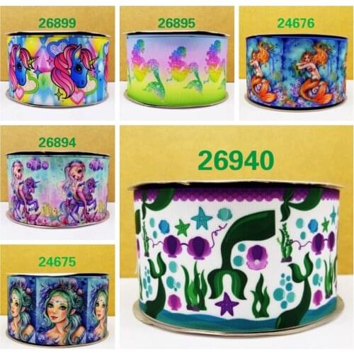 Free shipping cartoon printed grosgrain ribbon 26940