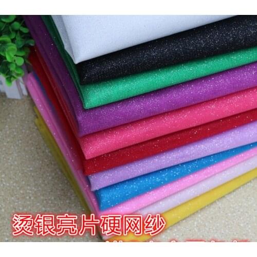 Glitter tulle fabrics shining tulle sparkling tulle for dress and skirt