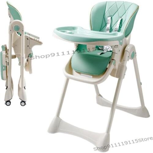 Childrens Dining Chair Is Foldable And Portable, And The Baby Can Learn To Sit At The Dining Table. The Adjustable Multifunctio