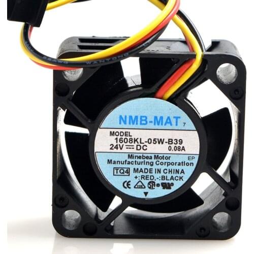 For NMB 40*40*20mm 1608KL-05W-B39 4020 24V 0.07A/0.08A For Fanuc Fan Heatsink