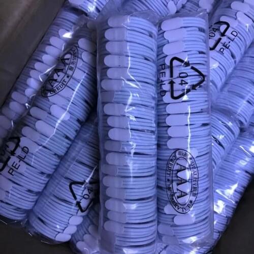 100pcs/Lot Charging Data Cable For iPhone 6 7 Fast Charging data Charger Cable For iPhone 5 5S 6S 6PLUS 8 XR XS 8Pin Phone Cord