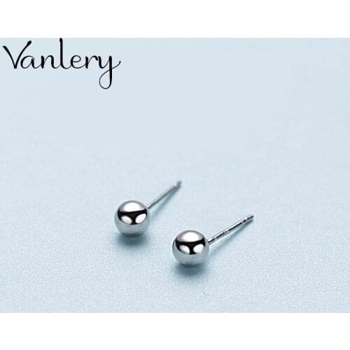 Korean Version of Retro Beads Ball Earrings For Women Punk Geometric Earrings 2021 New Trendy Jewelry