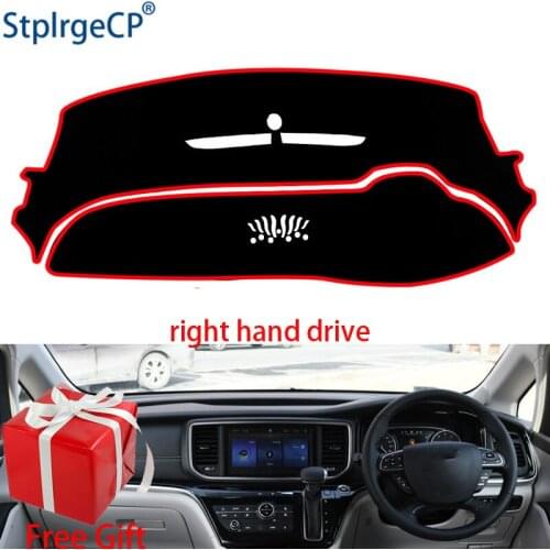 Car Dashboard Cover Mat for GAC Trumpchi GM8 2018 2019 Right Hand Drive Dashmat Pad Dash Mat Covers Dashboard Accessories