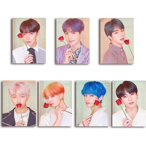 Kpop 5d Diamond Painting "Bangtan Boy" Full Drill Embroidery Mosaic Cross Stitch Kits Home Decor for Yourself