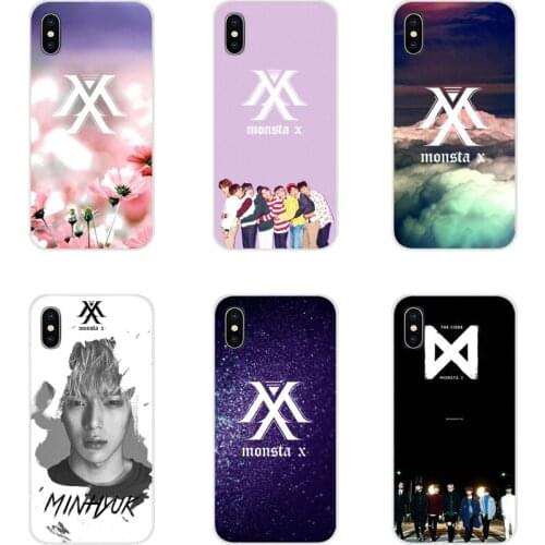 KPOP Boy Group Monsta X For Huawei G7 G8 P8 P9 P10 P20 P30 Lite Mini Pro P Smart Plus 2017 2018 2019 Accessories Phone Skin Case