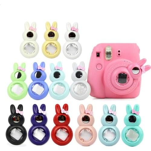 Close-up Lens With Selfie Mirror With Rabbit Classic Design for Fujifilm Instax FUJI Instant Mini 9 7s 8 8 plus Photo Camera