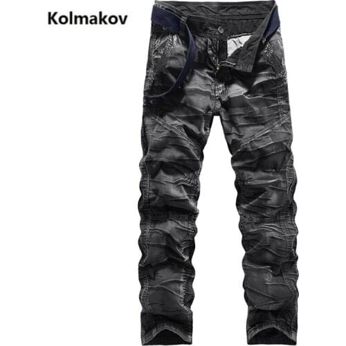 2020 spring trousers high quality cotton many pockets cargo pants men,mens casual pants 6 color plus-size 29-38