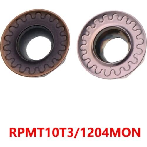 RPMT10T3MON RPMT1204MON XD6320 XDP200 RPMT10T3 RPMT1204 MON RPMT 10T3 1204 Lathe Cutter Turning Tools Carbide Inserts Original