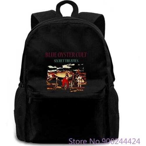 New Blue Oyster Cult BOC American Rock Band Legend Black To New women men backpack laptop travel school adult student