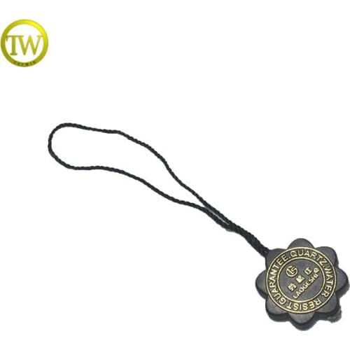 ST05 Custom garment price tag string plastic seal tag for clothing hang tag