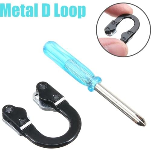 Archery D Loop Release D Ring Buckle Rope Arrow U Nock Compound Bow Metal Bowstring Hunting Aid Accessories