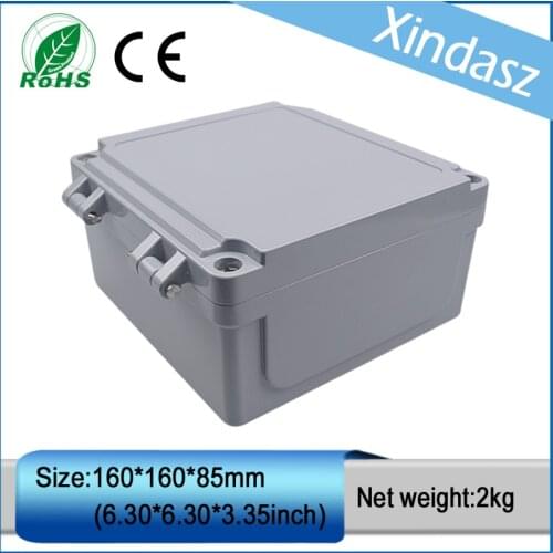 XD0201008 1pcs in stock 160*160*85mm IP66 die casting enclosures waterproof electrical junction boxes