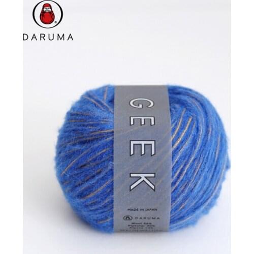 1*30g ball DARUMA GEEK 56% Wool 30% Polyester 14% Alpaca knitting yarn hand knitting soft and texture