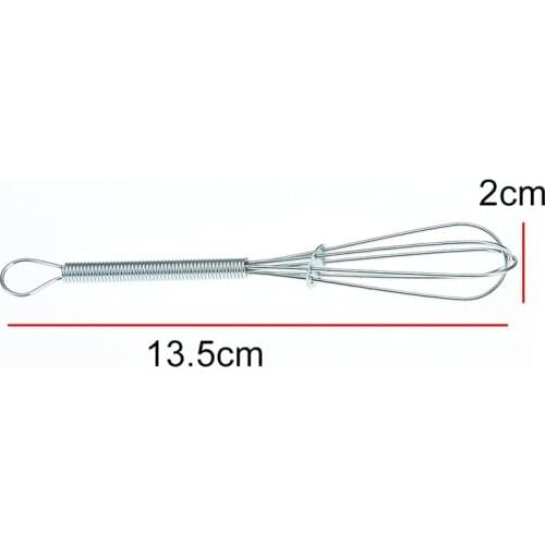 1pcs Professional Stainless Steel Salon Hairdressing Dye Whisk Hair Mixer Barber Stirrer DIY Hair Color Dye Stirrer Styling Tool