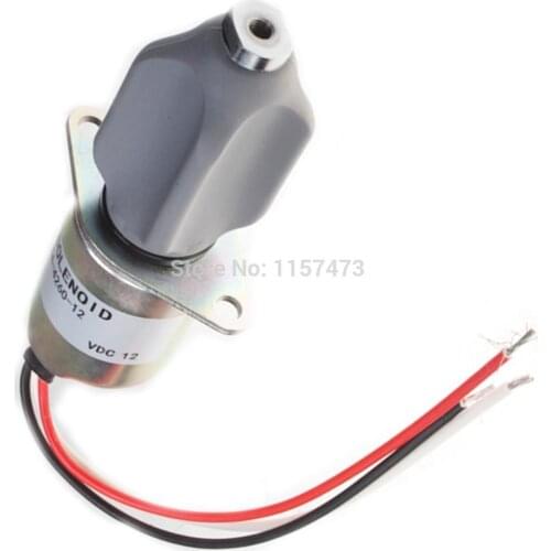 12v Fuel Stop Solenoid Switch SA-4260-12 W/1751ES Shutdown Flameout Solenoid for Kubota 3A 70 & 82 mm Series Engine
