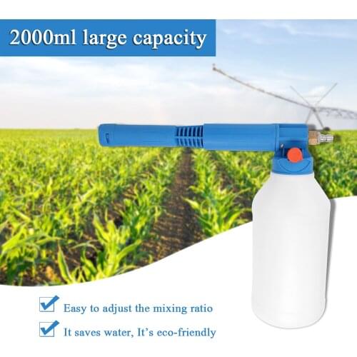 2000ml Snow Foam Lance Irrigation Sprayer Foam Nozzle Car Cleaning Foam Hose Spray Outdoor Pressure Washer Lance Water Bottle