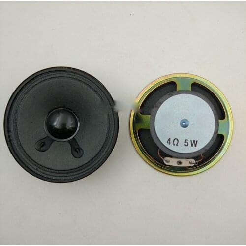 2pcs 3"inch 76MM 4Ω 5W Speaker Loudspeaker 4Ohm TV Video Home Audio Parts