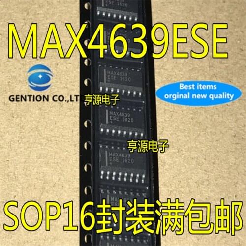 5Pcs MAX4639ESE MAX4639 SOP16 Multiplexer switch chip in stock 100% new and original
