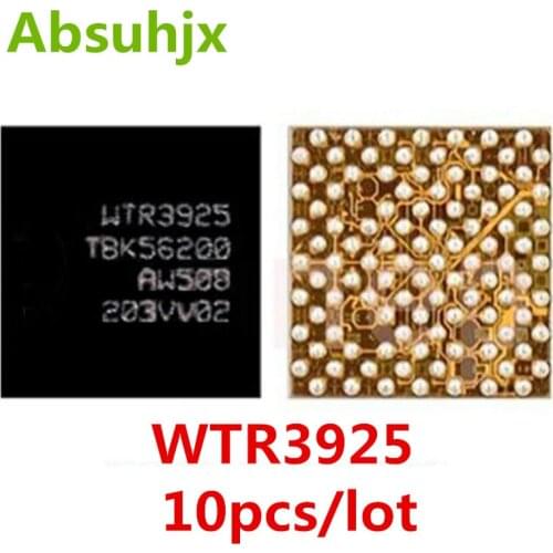 Absuhjx 10pcs WTR3925 intermediate Frequency IF ic for iPhone 6S 7 Plus U_WTR_RF XCVROV_RF Transceiver