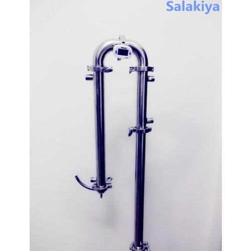 Free Shipping 2" Sanitary Distiller Combination Stainless Steel 304 ()