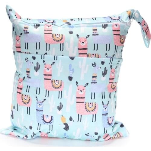 [CHOOEC] Big Size:40X45cm 2020 New XL Wet Bag Washable Reusable Cloth diaper Nappies Bags Waterproof Swim Sport Travel Carry bag