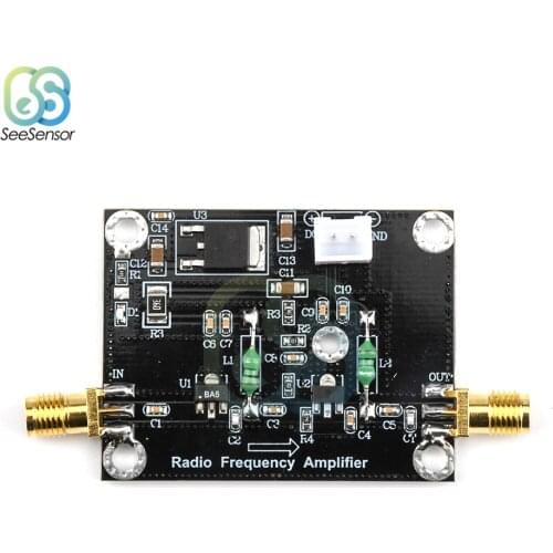 DC 12V 15V 1M-1000MHz 2W Power Amplifier HF FM VHF UHF FM Transmission Broadband RF Power Amplifier Board