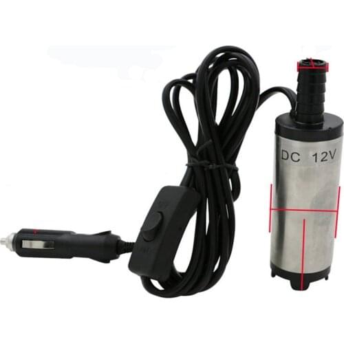 12V electric fuel transfer pump car and motorcycle water and oil transfer pumpPortable submersible pump power tool accessories