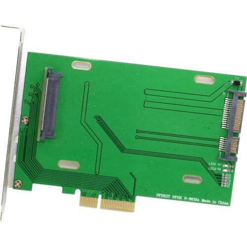 PCI-E 3.0 x4 Lane to U.2 U2 Kit SFF-8639 Host Adapter for Intel Motherboard & 750 NVMe PCIe SSD