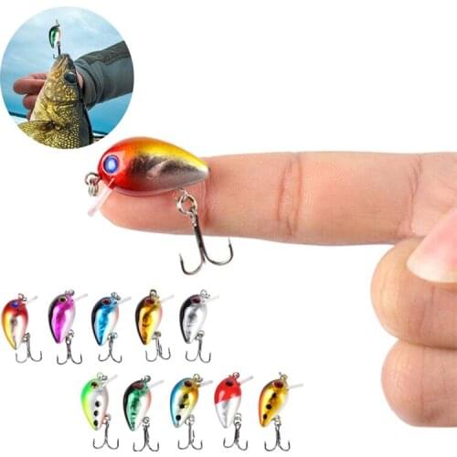 3cm 1.6g Mini Floating Fishing Lure Crankbait Artificial Bait Crank Bait Hard Bait Pesca Hooks Fish Wobbler Tackle Carp Hooks