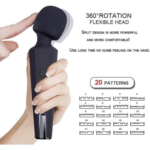 Clitoris Vibrator Sex Toys for Women Prostate Massager Magic Wand Vagina Anal Nipple Stimulator Female Masturbation Sex Shop New