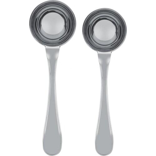 Stainless Steel Measuring Spoon Multifunction Coffee Scoop Stainless Steel Coffee Long Handle Tablespoon Measuring Tools