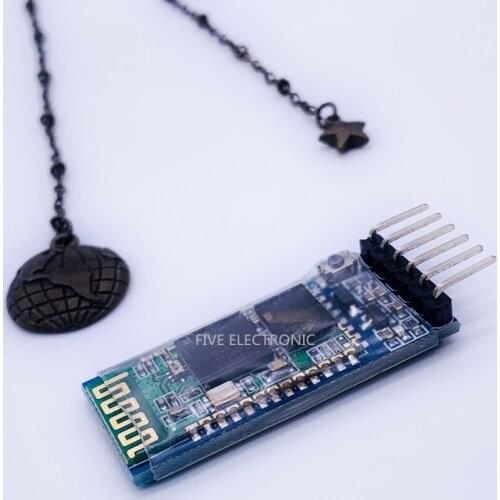 New/Compatible Version HC-05 Master Slave Bluetooth Module with Baseplate Wireless Serial Port Passthrough Communication DIP6