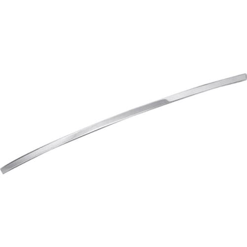 BBQ@FUKA Car Rear Trunk Lid Cover Strip Molding Trim Stainless Steel For Jeep Compass 2017 2018 Car Exterior Accessories Styling