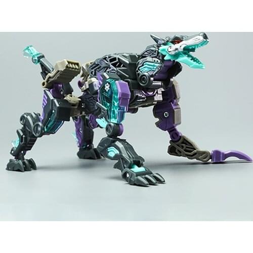 NEW 52TOYS BeastBox Deformation Toy BB31 Beast Box Series BB-31 Ironfisted Wolf Animal Mecha Model Figure Toys