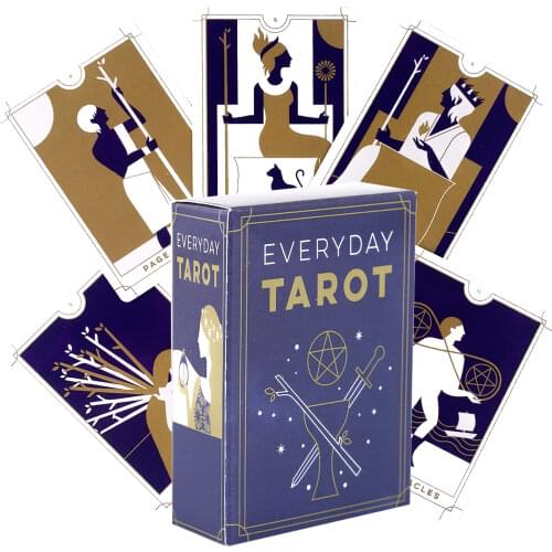 The Latest Hot Selling Portable Daily Guide Divination Card Arrived Everyday Tarrot Cards Budget Deduction Fate Guide