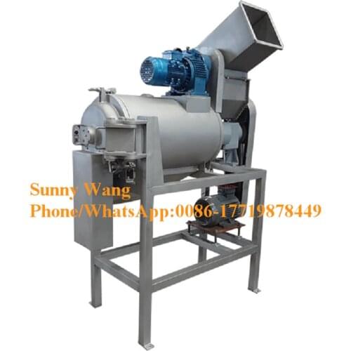 500kg/h Industrial juicer mango orange pomegranate pulping machine paste juicer machine for sale