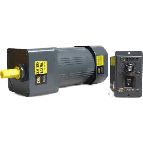 120W 220V AC Gear Speed Motor / Geared Motor 5IK120RGN-CF Motor + Speed Governor /gear case/Constant speed device