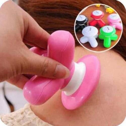 Massage Relaxation USB Triangle Tripod Electric Body Neck Head Back Vibrator Massager Foot Mini Handled Health Care Beauty