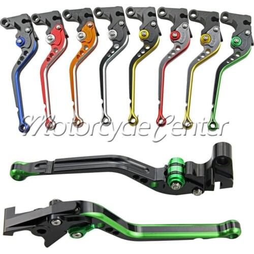 Mixed Colors Regular CNC Brake Clutch Levers For Kawasaki Ninja ZX6 W800 SE Versys 650 ER-5 ER5 ZR750 ZEPHYR Long Lever