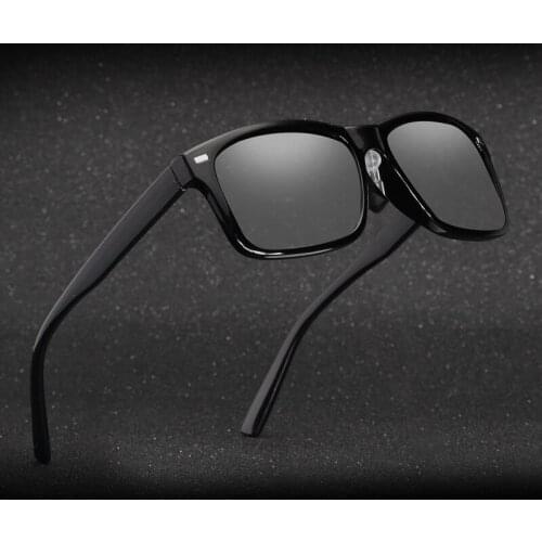 Square Polarized Sunglasses for Men Women Polaroid Sun Glasses Driving Mirror Shades for Male Eyewear Vintage Goggles UV400