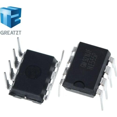 GREATZT 20PCS/LOT New NE555 NE555P NE555N 555 Timers DIP-8 TEXAS