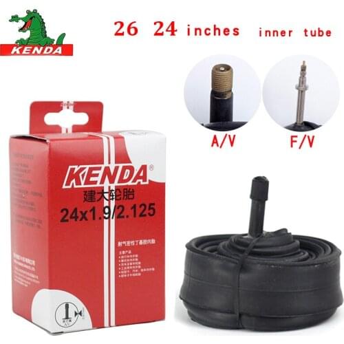 Kenda Bicycle Inner Tube 26 Inches 1.9 1.75 1.5 1.25 1-3/8 AV FV BMX Foldable 24" Bike Tire Cycling Rubber Tire Rubber Tube Part